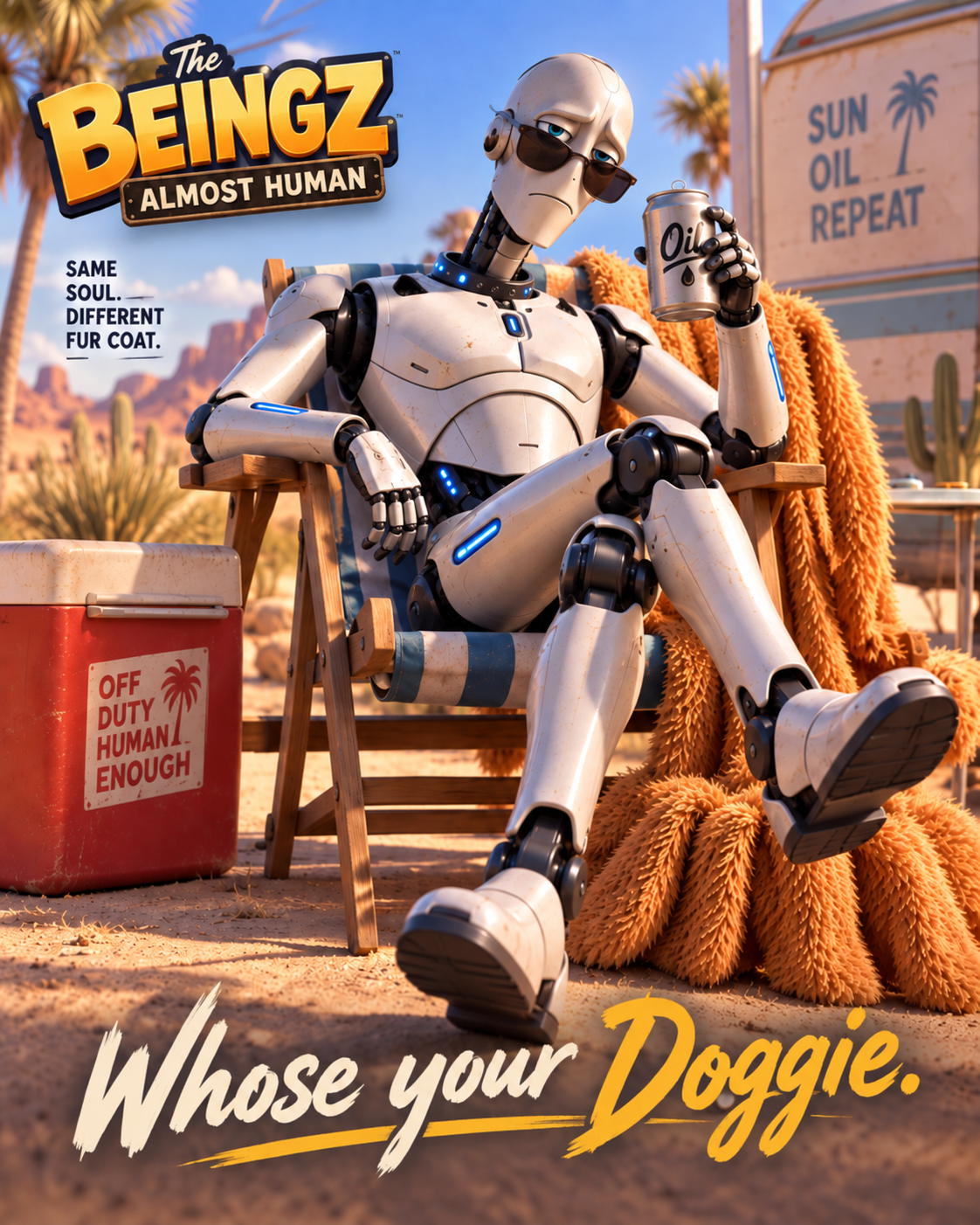 Whose your Doggie poster
