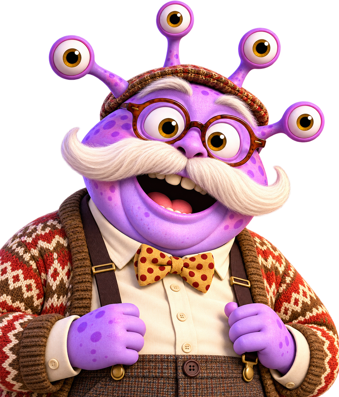 Grandpa Krag disguised