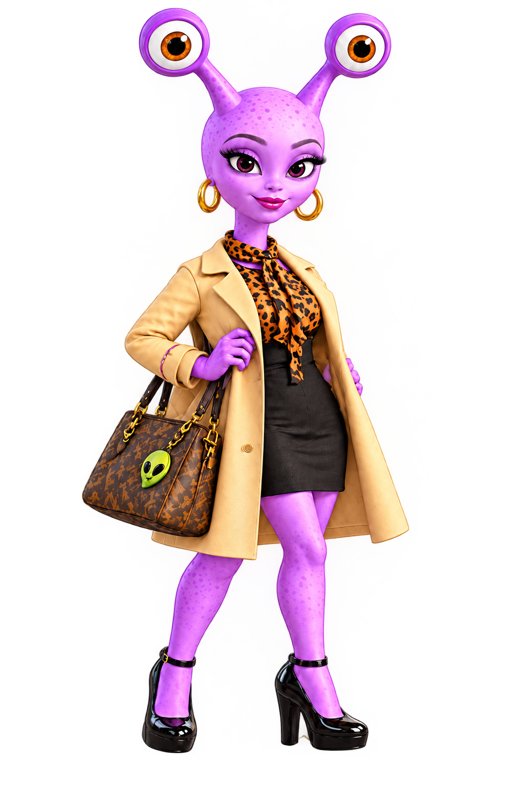 Luna without disguise